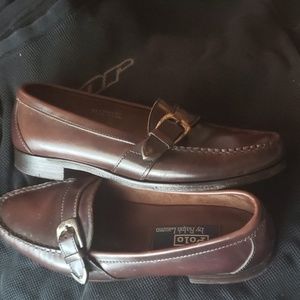 Polo dress shoes size 8 1/2 brown